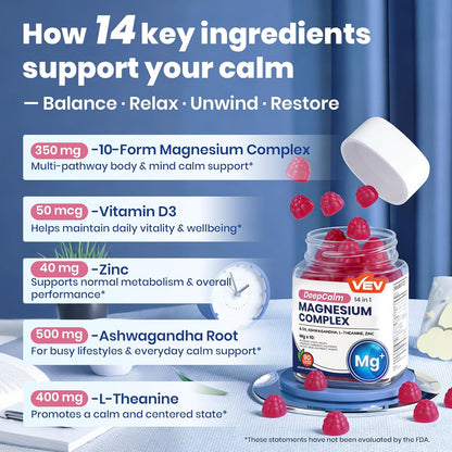 Sylora 14 in 1 Magnesium Gummies bundle2